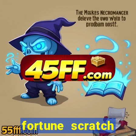 fortune scratch life paga